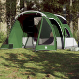 Vidaxl Tunnel Tent Green impermeabile per 4 persone