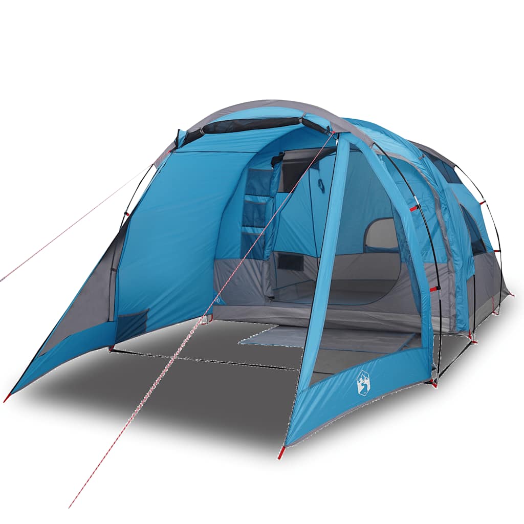 Vidaxl Tunnel tent 4-person waterproof blue