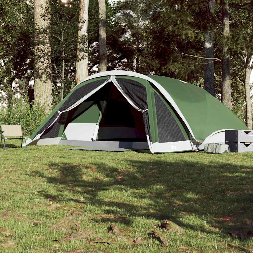 Vidaxl Family Green impermeable de 6 personas