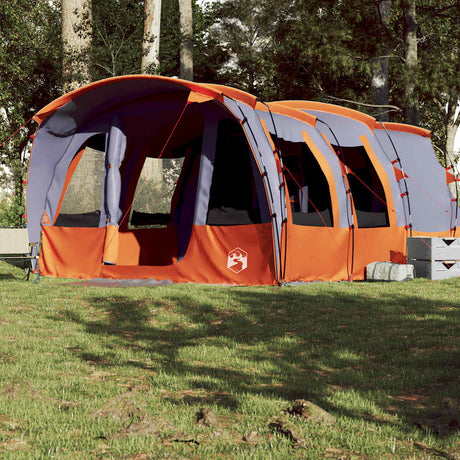 Vidaxl tunneltent 8-persoons waterdicht grijs