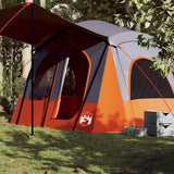 Vidaxl Tent 5-person waterproof gray and orange