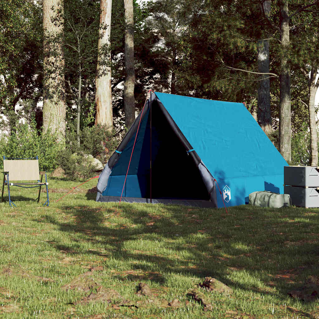 Vidaxl tent 2-persoons a-frame waterdicht blauw