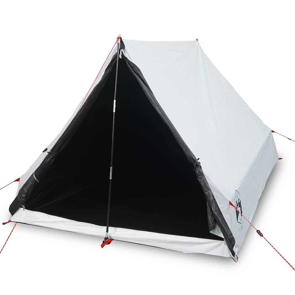 Tenda Vidaxl A-Frame Manno impermeabile a 2 persone Bianco