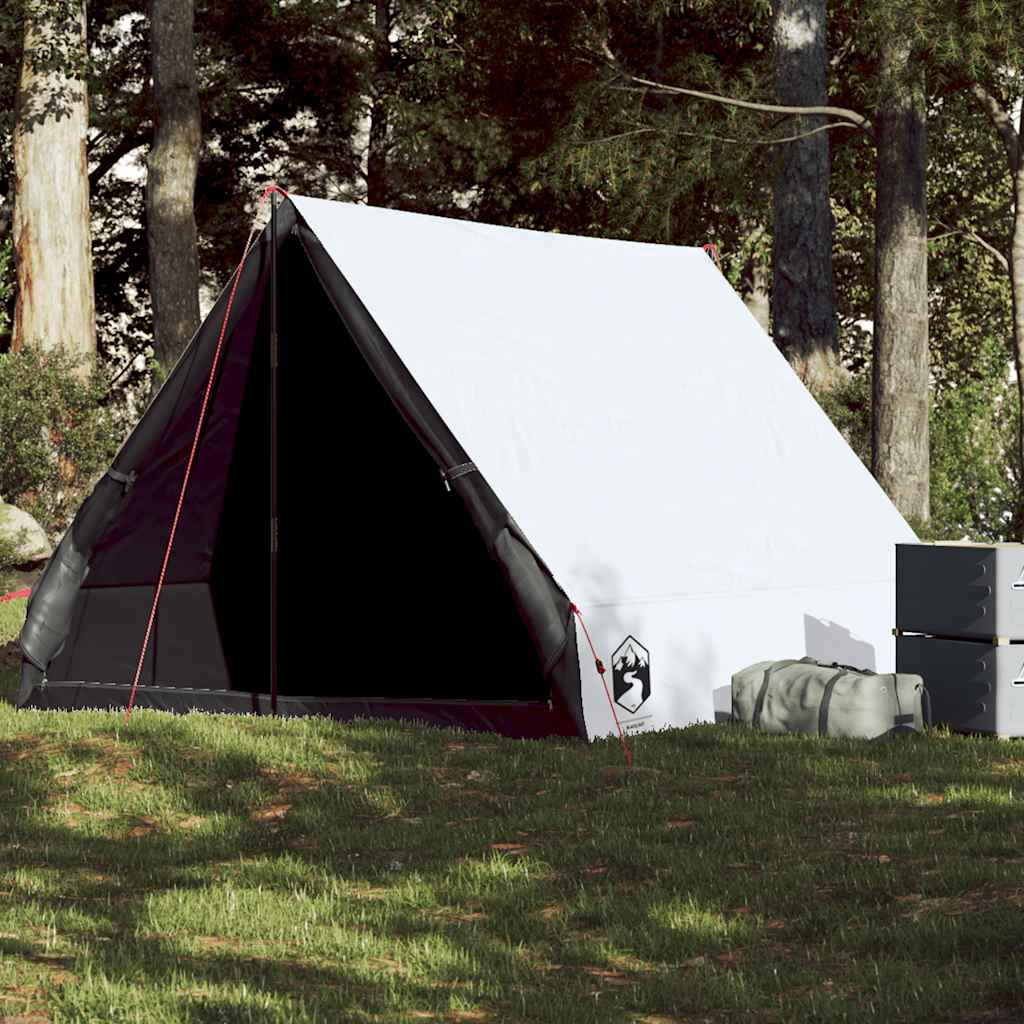 Vidaxl Zelt A-Frame 2-Person-Wasserdichtungsgewebe weiß