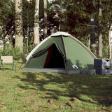 Vidaxl Dome Tent 4-Persona Green impermeable