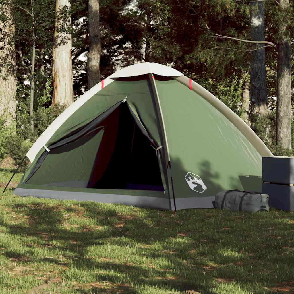 Vidaxl Dome Tent 4-osobowy wodoodporny zielony