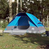 Vidaxl Dome Tenda Blu impermeabile per 4 persone