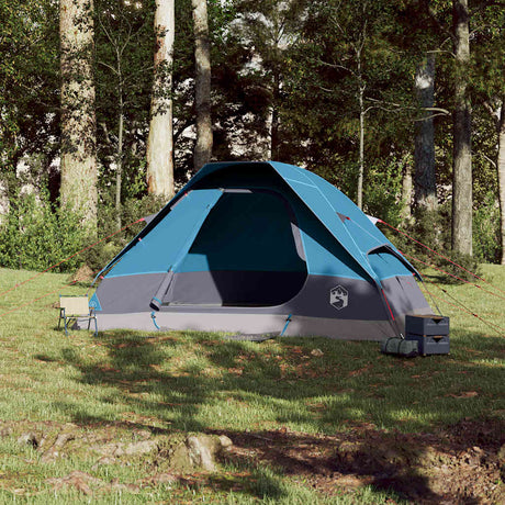 Vidaxl koepeltent 6-persoons waterdicht blauw