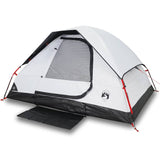 Vidaxl Dome Tent de 6 personas impermeabilizando polvo blanco