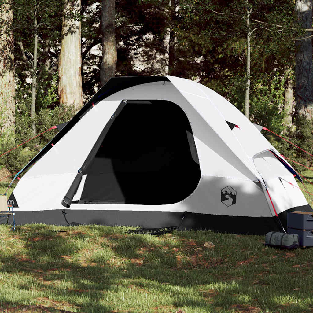 Vidaxl Dome Tent 6-osobowy wodoodporny kurz biały