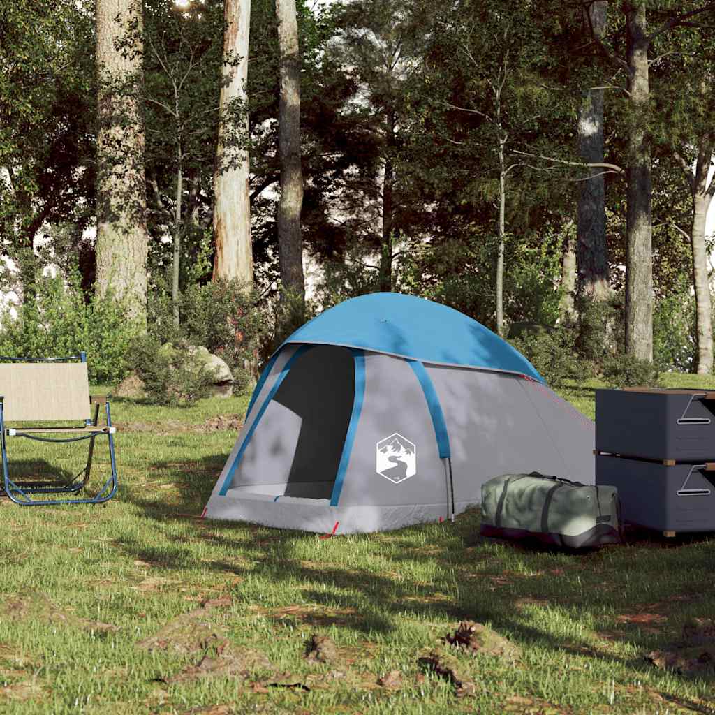 Vidaxl Dome Tent 1-Persona Blue impermeable