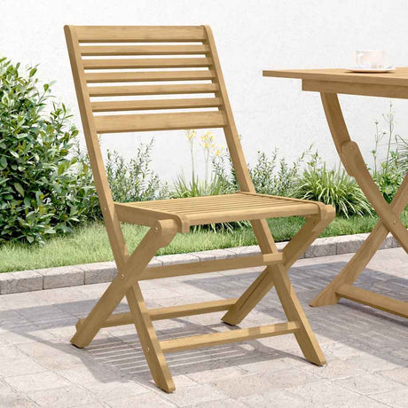 Vidaxl inklapbare stoelen 4 st 48,5x61,5x87 cm massief acaciahout