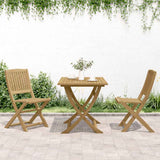 Vidaxl opklapbare stoelen, 2 stuks, 57x48,5x90 cm, massief acaciahout