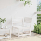 Vidaxl tuinhoekbank 73x73x78 cm massief grenenhout wit