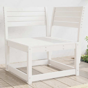 Vidaxl tuinhoekbank 73x73x78 cm massief grenenhout wit