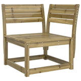 Vidaxl tuinhoekbank 73x73x78 cm geïmpregneerd grenenhout
