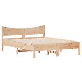 Vidaxl bedframe zonder matras massief grenenhout 140x190 cm