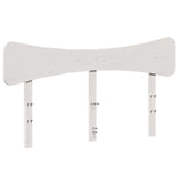 Vidaxl hoofdbord 140 cm massief grenenhout wit