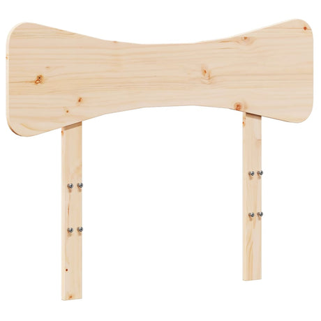 Vidaxl hoofdbord 100 cm massief grenenhout