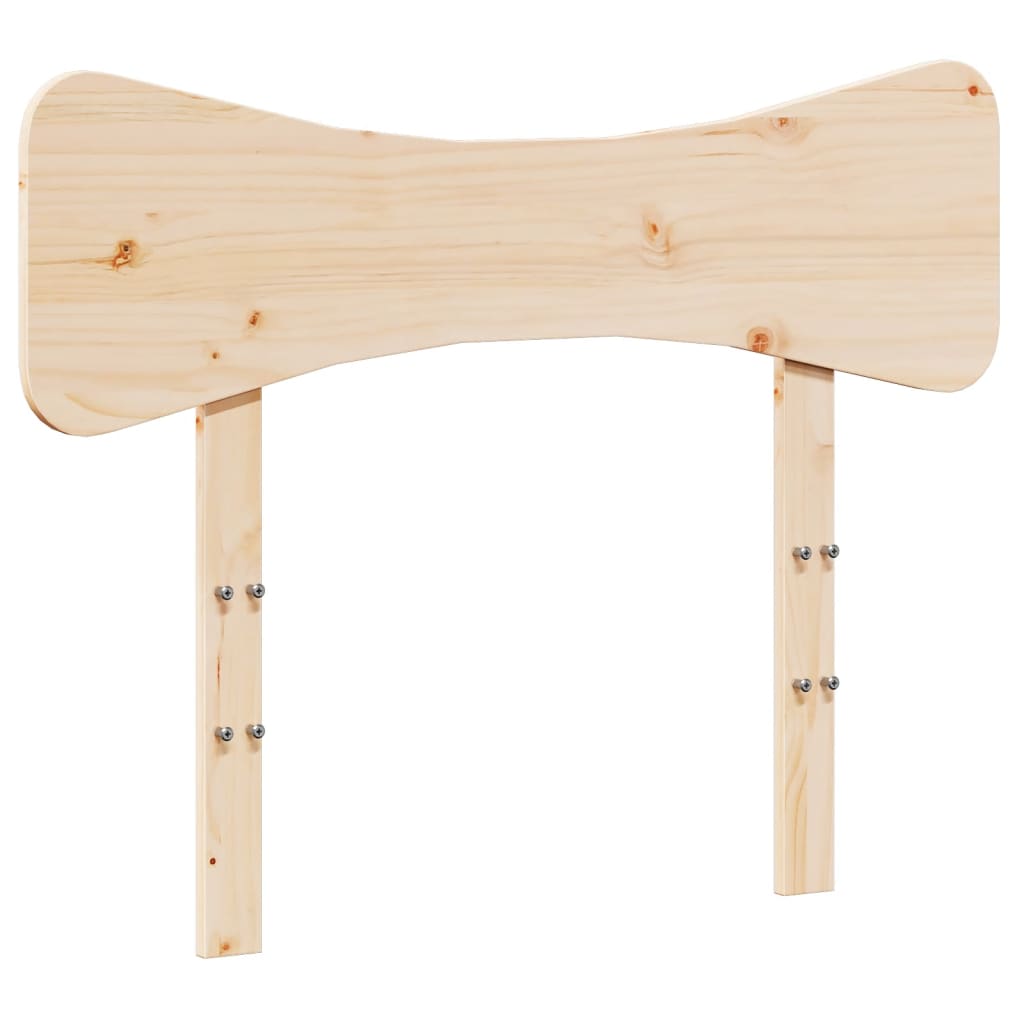Vidaxl hoofdbord 75 cm massief grenenhout