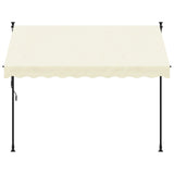 Vidaxl luifel verlängeren 250x150 cm Stoff a Stol Creme -Colored