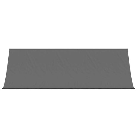Vidaxl luifel uittrekbaar 400x150 cm stof en staal antracietkleurig