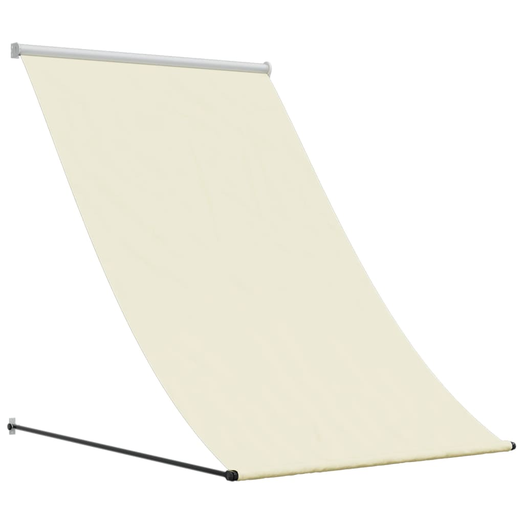 VIDAXL LAFEL Ausleitbar 150x150 cm Stoff und Stahlcreme -Verschärft