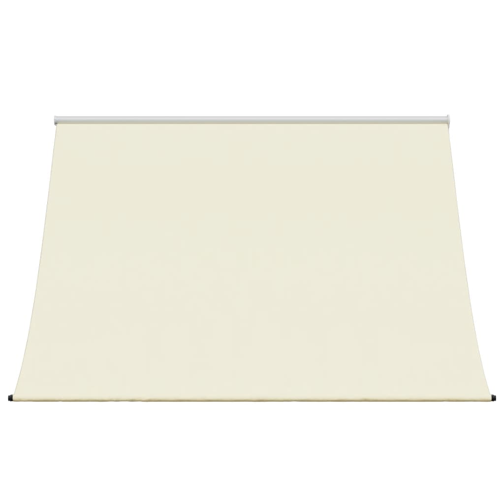 Vidaxl Luifel Extendible 250x150 cm tessuto e crema in acciaio