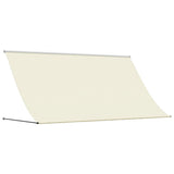 Vidaxl luifel uittrekbaar 300x150 cm stof en staal crèmekleurig