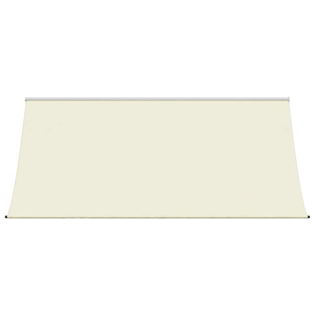 Vidaxl luifel uittrekbaar 300x150 cm stof en staal crèmekleurig