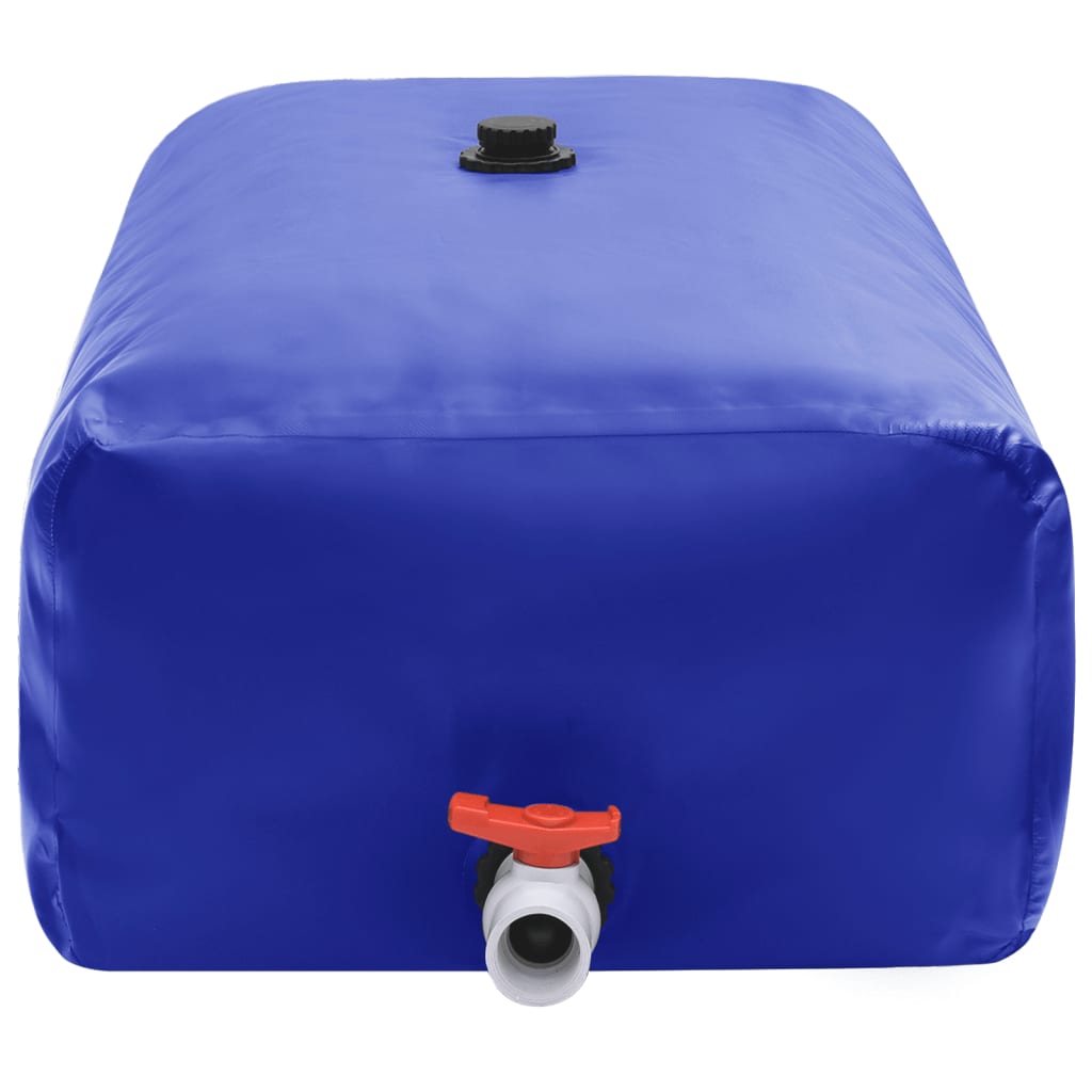 Vidaxl watertank met kraan opvouwbaar 100 l pvc