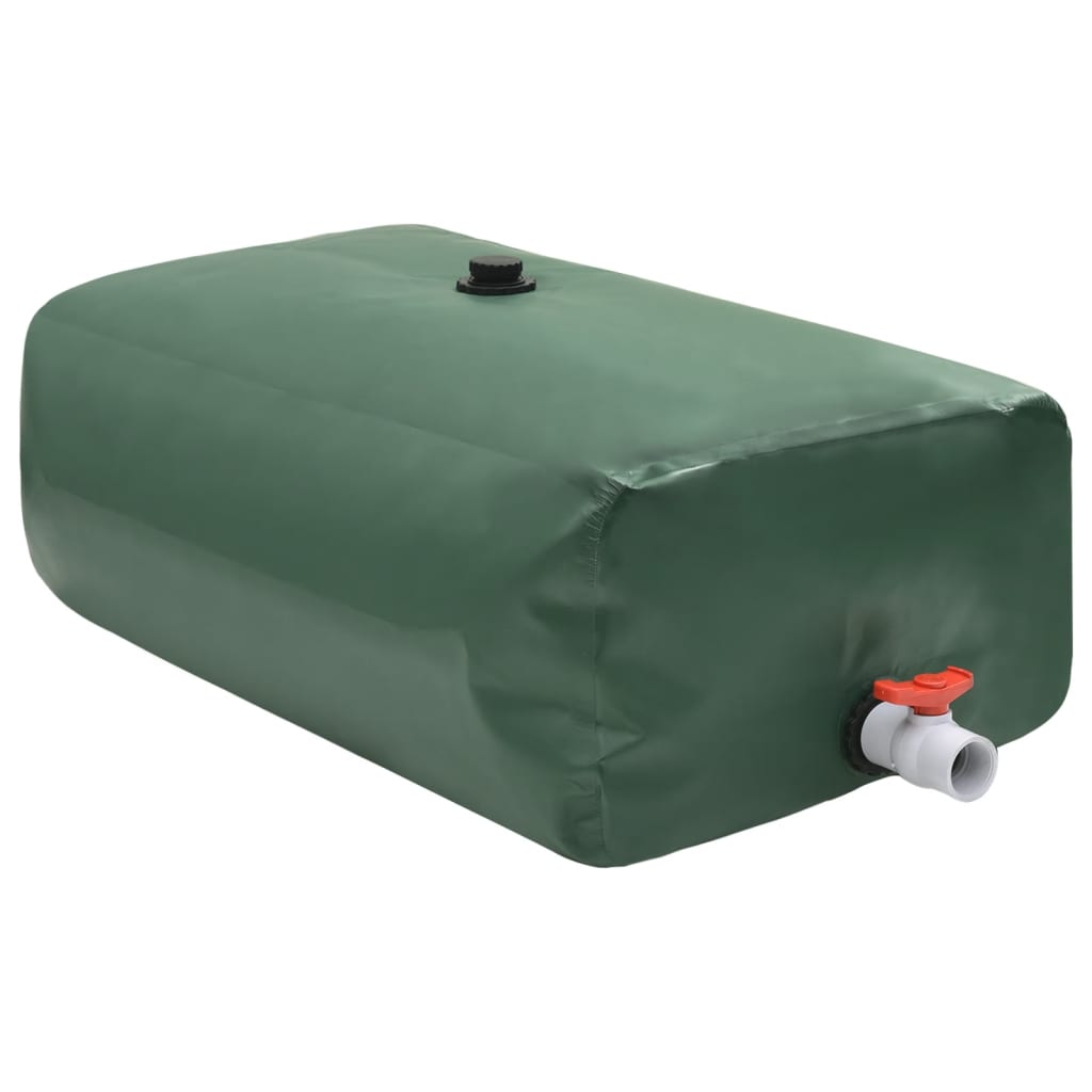 Vidaxl watertank met kraan opvouwbaar 500 l pvc