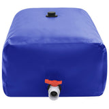 Vidaxl watertank met kraan opvouwbaar 670 l pvc