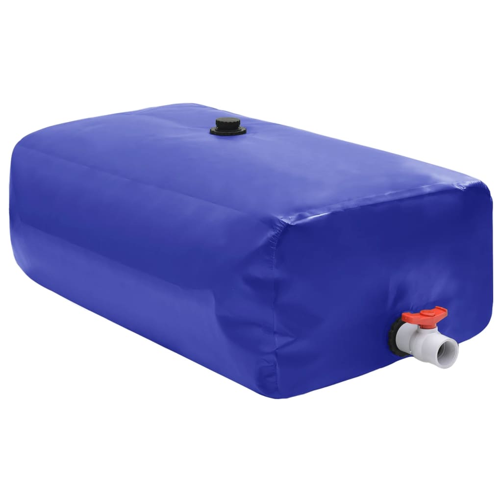 Vidaxl Tank Water avec robinet pliable 1500 L PVC