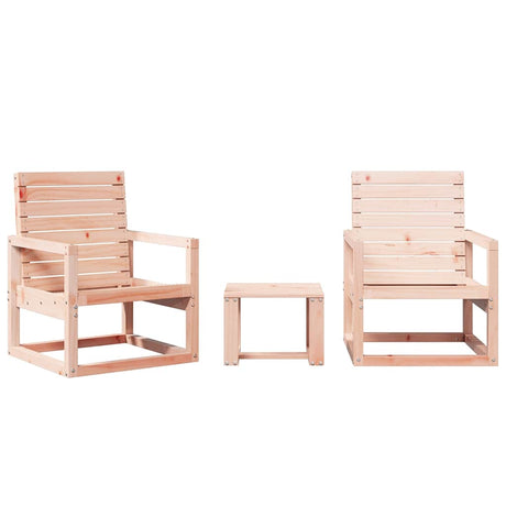 Vidaxl 3-delige loungeset massief douglashout