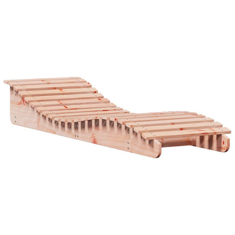 Vidaxl ligbed 205x60x31,5 cm massief douglashout
