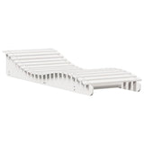 Vidaxl ligbed 205x70x31,5 cm massief grenenhout wit