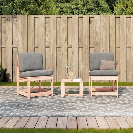 Vidaxl 3-delige loungeset massief douglashout