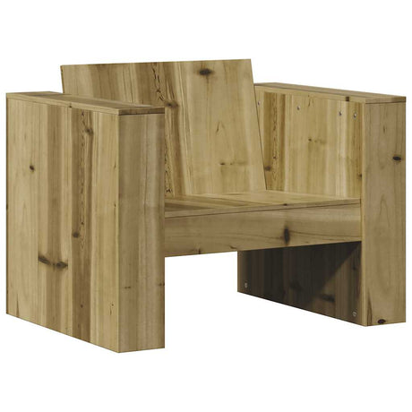 Vidaxl tuinbank 79x60x62 cm geïmpregneerd grenenhout