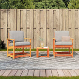 Vidaxl 3-delige loungeset massief grenenhout wasbruin