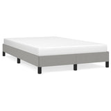 Vidaxl bedframe zonder matras 120x190 cm stof lichtgrijs