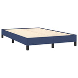 Vidaxl bedframe zonder matras 120x190 cm stof blauw