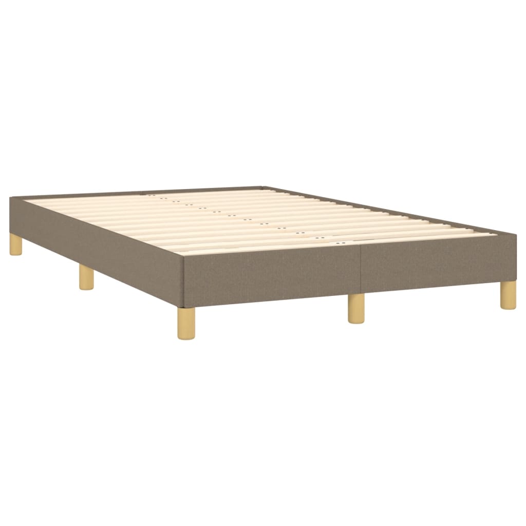 Vidaxl bedframe zonder matras 120x190 cm stof taupe