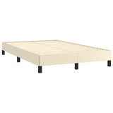 Vidaxl bedframe zonder matras 120x190 cm kunstleer crème