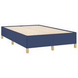 Vidaxl bedframe zonder matras 120x190 cm stof blauw