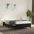 Vidaxl bedframe zonder matras 120x190 cm fluweel zwart