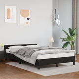 Vidaxl bedframe zonder matras 120x190 cm kunstleer zwart