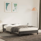 Vidaxl bedframe zonder matras 120x190 cm fluweel donkergrijs