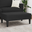 Vidaxl voetenbank 77x55x31 cm fluweel zwart