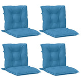 Cojines de silla Vidaxl 4 pcs Back 100x50x7 CM Fabric de tela mixta